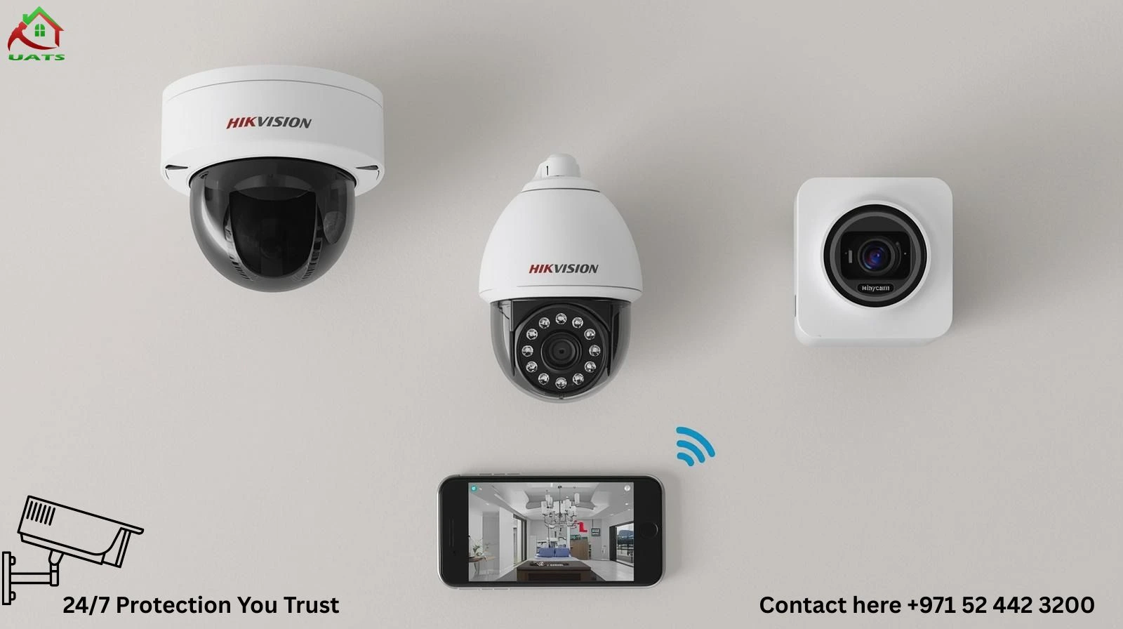 cctv installation sharjah